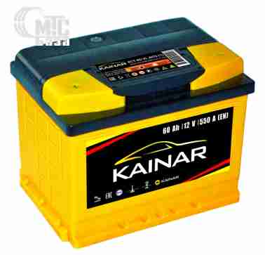 Аккумуляторы Аккумулятор KAINAR  6СТ-60 Аз  Standart Plus 242х175х190 мм EN550 А